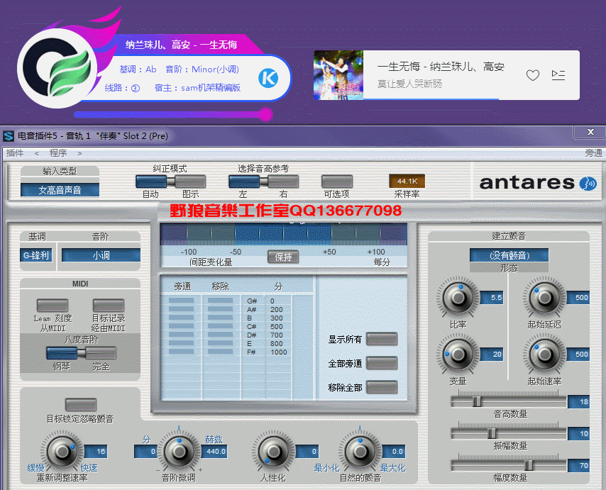 Screenshot of Electronic Music Companion