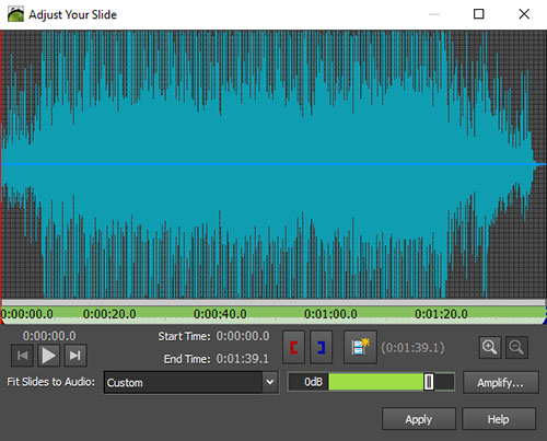 NCH PhotoStage screenshot