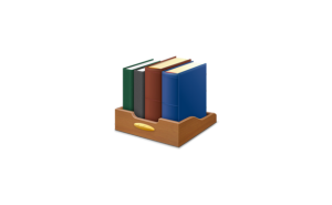 Book lending system section first LOGO