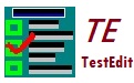 TE (TESTEDIT) Chinese editor/The head of the topic tool section logo