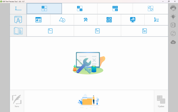 GRE adaptive mock test software-windows version screenshots