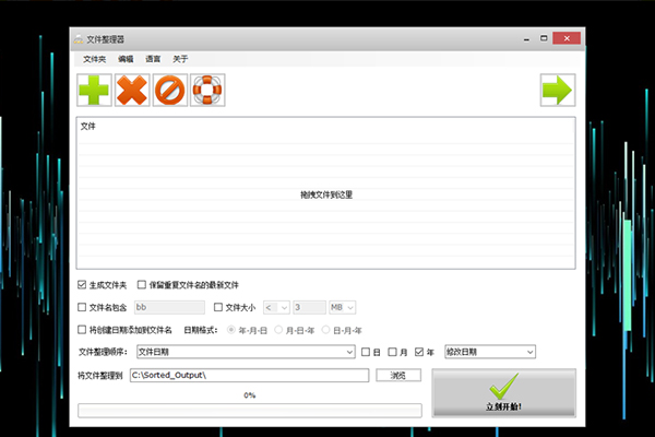 File organizer screenshot