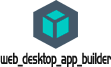 Web desktop program building tool section first LOGO
