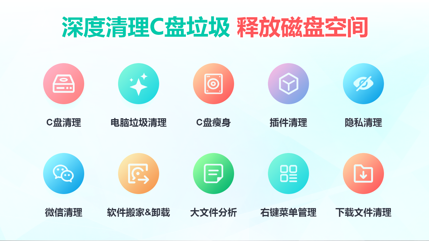 White Shark C drive cleaning screenshot