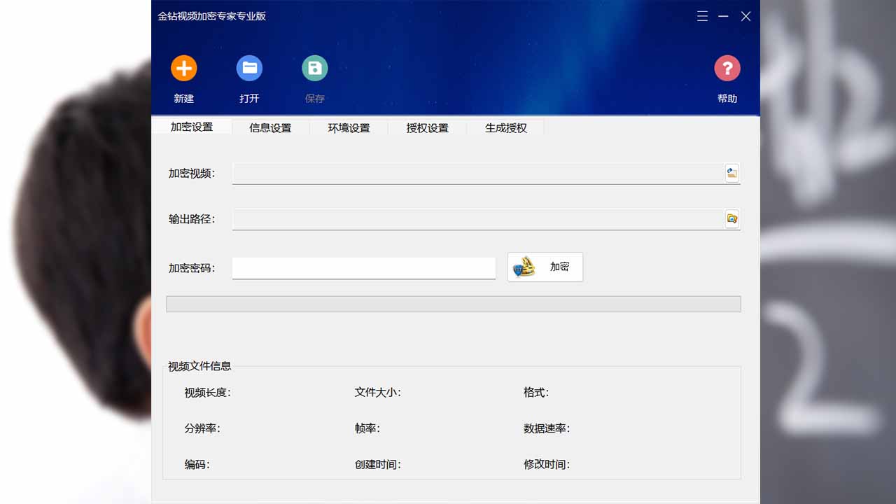 Screenshots from Golden Diamond Video Encryption Expert