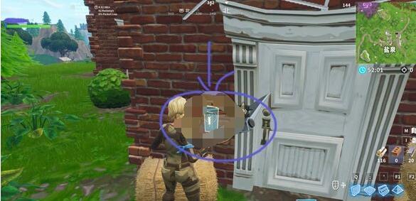 Where is the doorbell in Fortnite