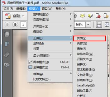 Screenshot of detailed steps to extract content from PDF with Adobe Acrobat XI Pro