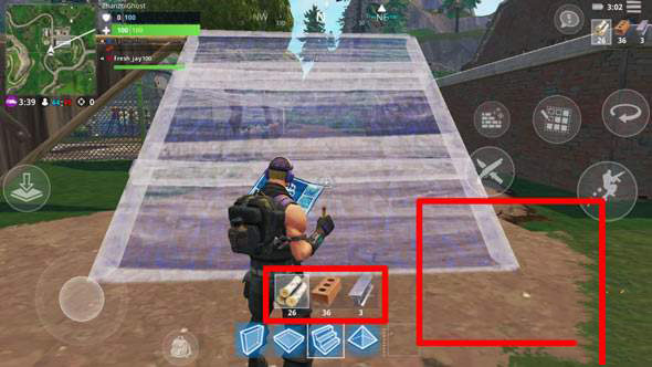 How to switch materials in Fortnite