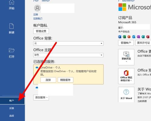 How to change the appearance of Office 365 software?