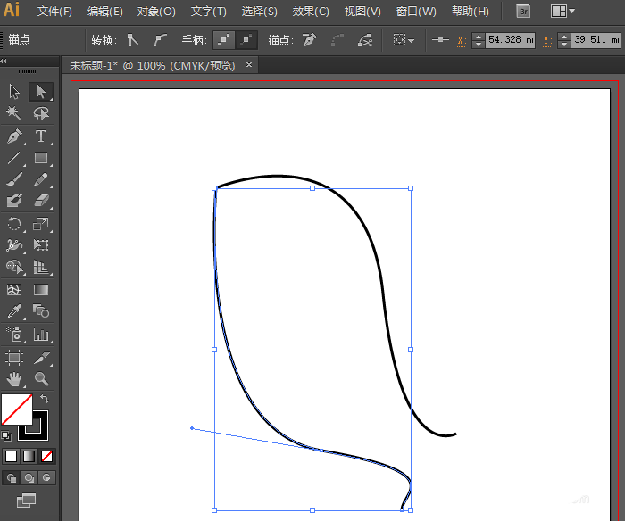 How to connect line segment breakpoints in Adobe Illustrator CS6