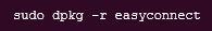 Graphical solution to the failure to install EasyConnect on Ubuntu system