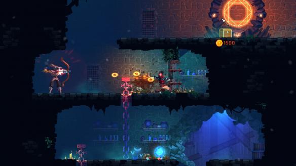 Which weapons are better to use in Dead Cells? Screenshot of recommended weapons in Dead Cells