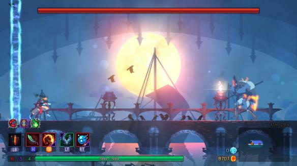 Which weapons are better to use in Dead Cells? Screenshot of recommended weapons in Dead Cells