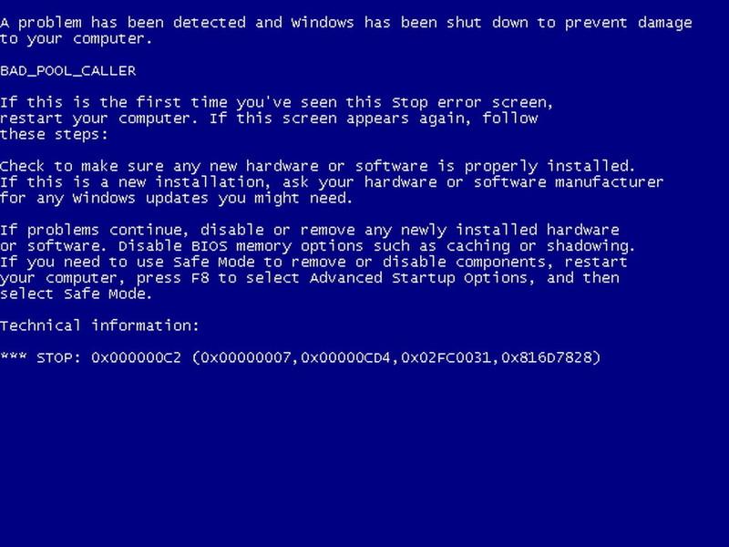 Driver Wizard shows screenshots of steps to deal with blue screen