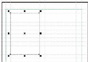 Screenshot of the detailed process of designing a desk calendar in CorelDraw X4