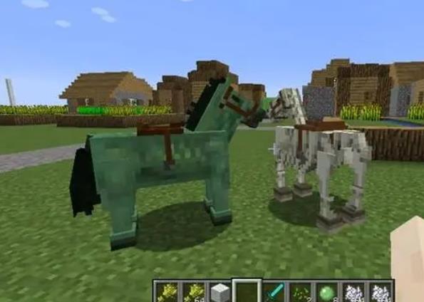 Minecraft horse training tutorial