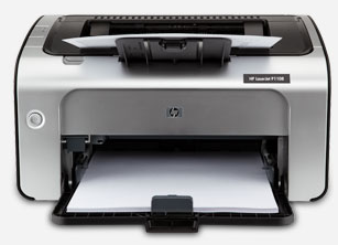 HP LaserJet Pro P1108 printer driver screenshot