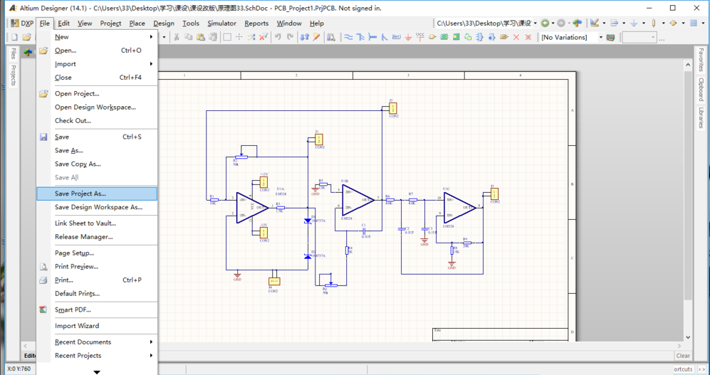 Altium Designer screenshot