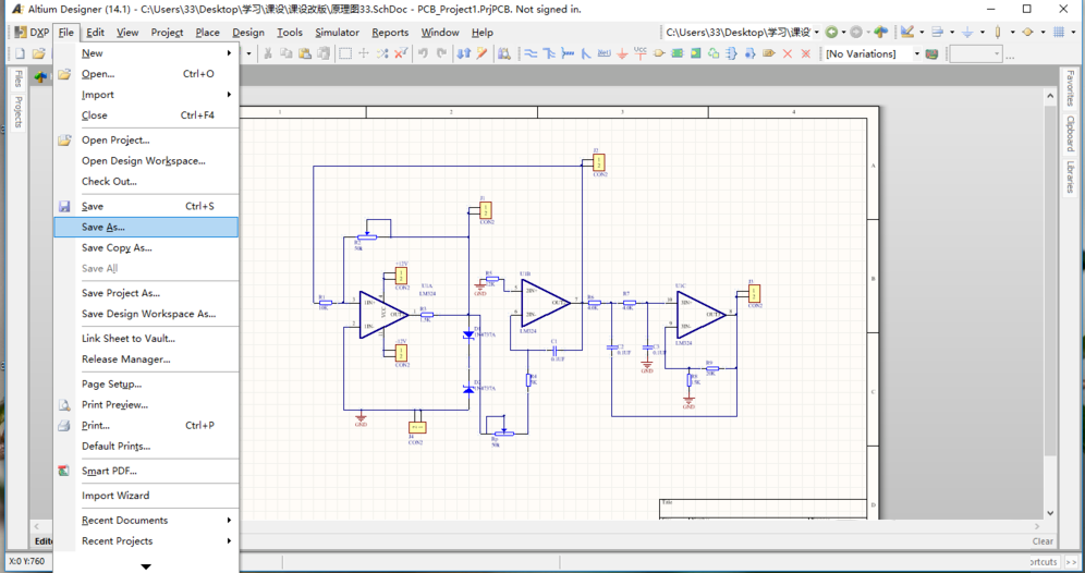 Altium Designer screenshot