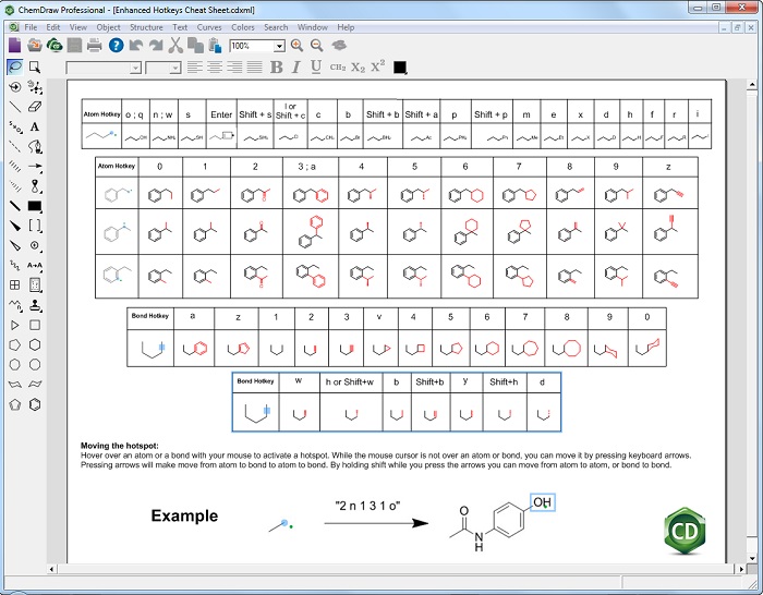 ChemDraw Professional screenshots