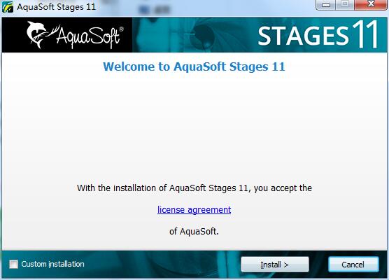 Screenshot of AquaSoft Stages