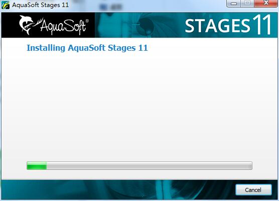 Screenshot of AquaSoft Stages