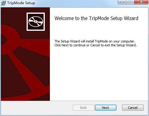 TripMode for windows screenshot