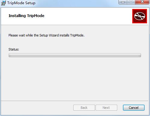 TripMode for windows screenshot