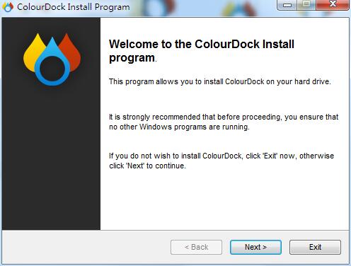 ColourDock screenshot