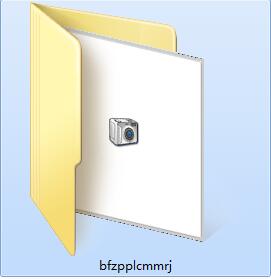 Screenshot of colorful photo batch renaming software
