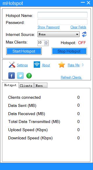 mHotspot screenshot