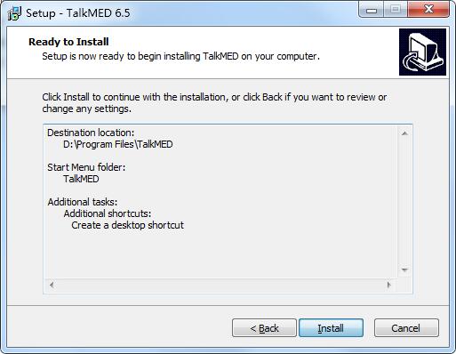 TalkMED screenshot