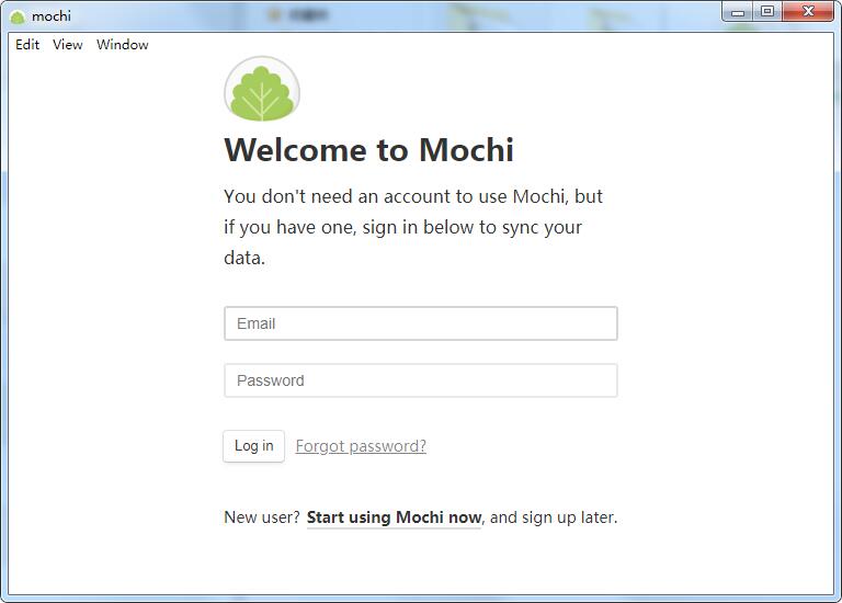 Mochi screenshot