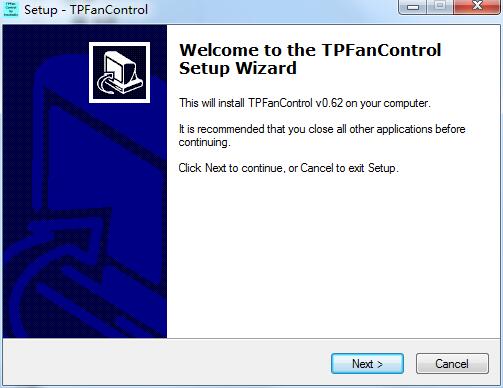 TPFANCONTROL screenshot