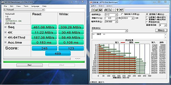AS SSD Benchmark screenshot