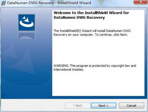 DataNumen DWG Recovery screenshot