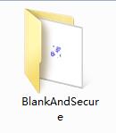 Screenshot of Blank And Secure