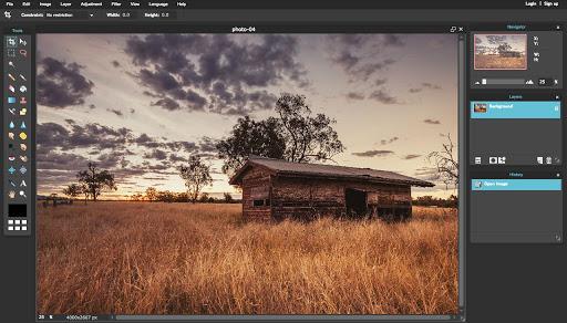 Pixlr Editor screenshot