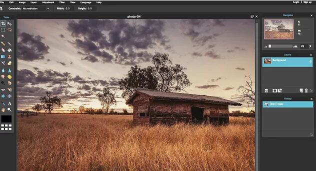 Pixlr Editor screenshot