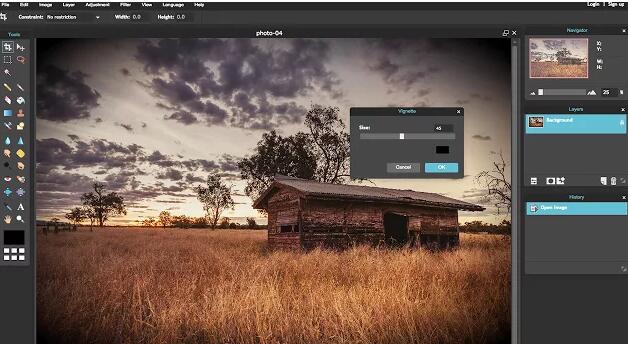 Pixlr Editor screenshot