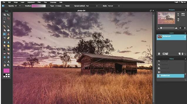Pixlr Editor screenshot