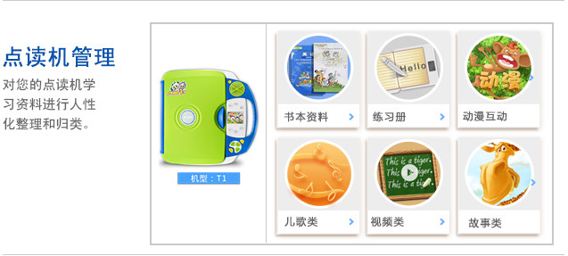 Screenshot of BBK point reader