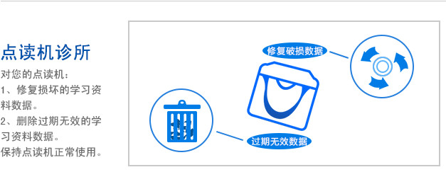 Screenshot of BBK point reader