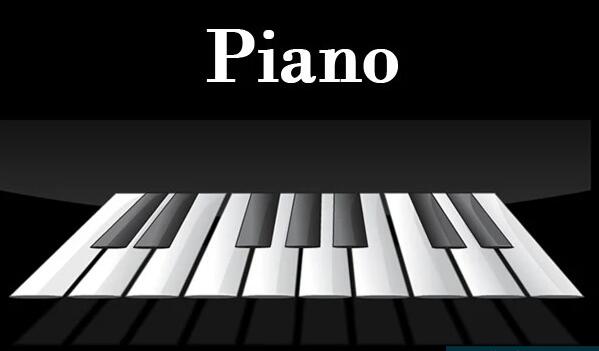 Virtual piano screenshot