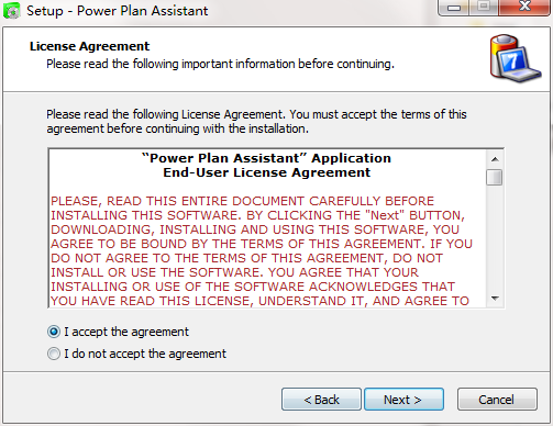 Apple notebook Windows system Power Plan Assistant screenshot