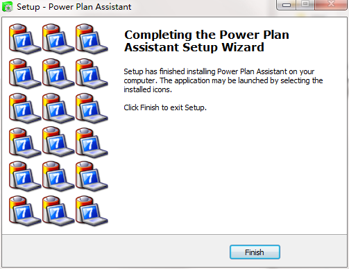 Apple notebook Windows system Power Plan Assistant screenshot