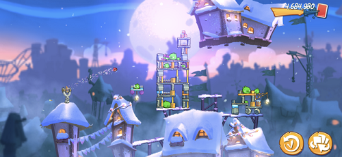 angry birds screenshots