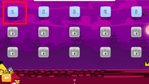 angry birds screenshots