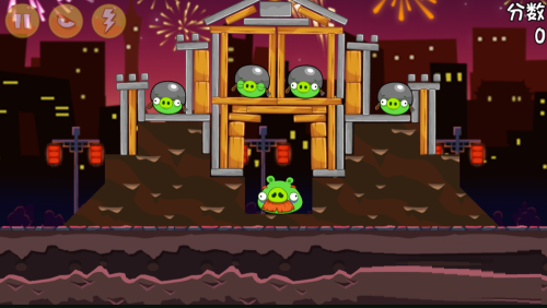 angry birds screenshots
