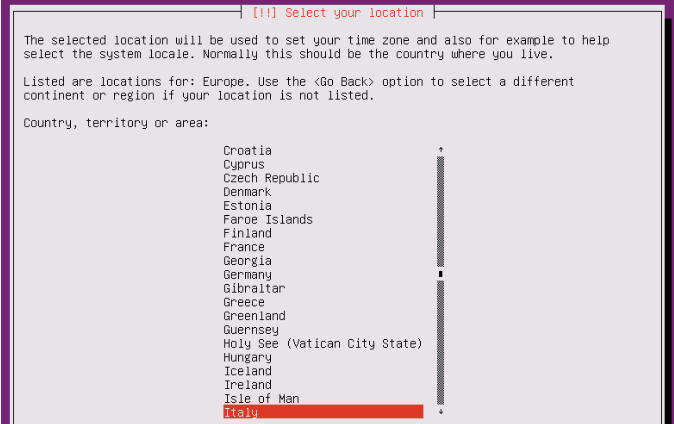 Ubuntu Server 64bit screenshot